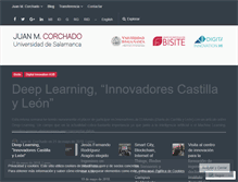 Tablet Screenshot of corchado.net